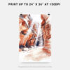 06 - Antelope Canyon Watercolor Art - Digital Downloads - Print Size.jpg