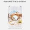 06 - Arches National Park Watercolor Art - Digital Downloads - Print Size.jpg