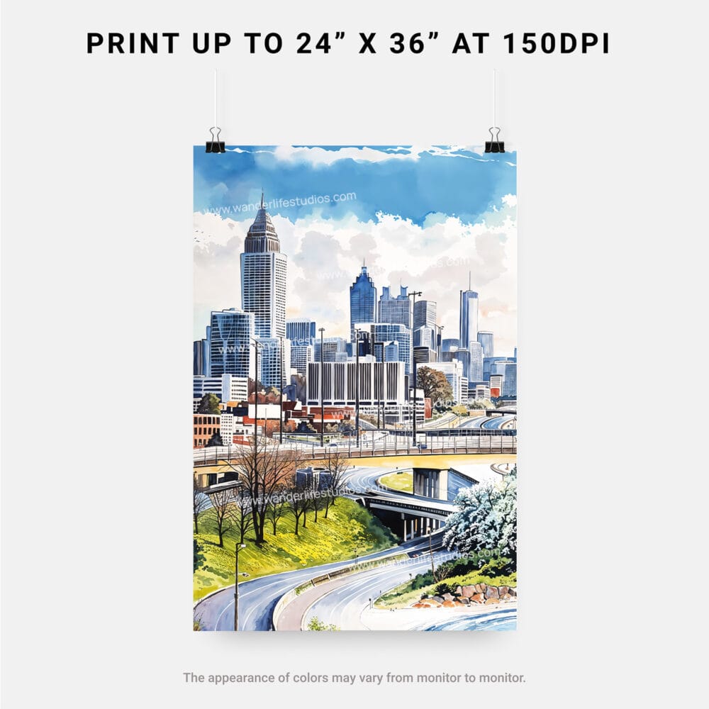 06 - Atlanta Skyline Watercolor Art - Digital Downloads - Print Size.jpg 06 - Atlanta Skyline Watercolor Art - Digital Downloads - Print Size.jpg