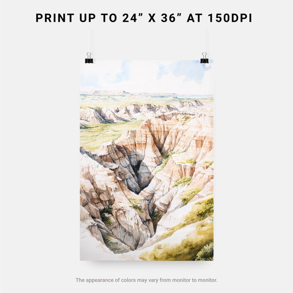 06 - Badlands Watercolor Art - Digital Downloads - Print Size.jpg 06 - Badlands Watercolor Art - Digital Downloads - Print Size.jpg