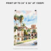06 - Balboa Park Watercolor Art - Digital Downloads - Print Size.jpg