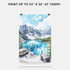 06 - Banff National Park Watercolor Art - Digital Downloads - Print Size.jpg