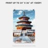 06 - Beijing Forbidden City Watercolor Art - Digital Downloads - Print Size.jpg