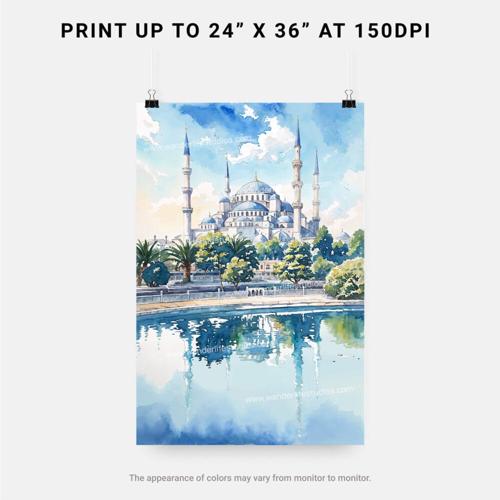 06 - Blue Mosque Watercolor Art - Digital Downloads - Print Size.jpg 06 - Blue Mosque Watercolor Art - Digital Downloads - Print Size.jpg