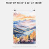 06 - Blue Ridge Mountains Watercolor Art - Digital Downloads - Print Size.jpg