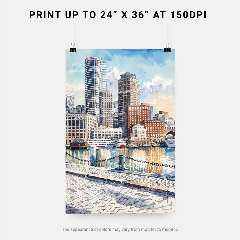06 - Boston Harbor Watercolor Art - Digital Downloads - Print Size.jpg 06 - Boston Harbor Watercolor Art - Digital Downloads - Print Size.jpg