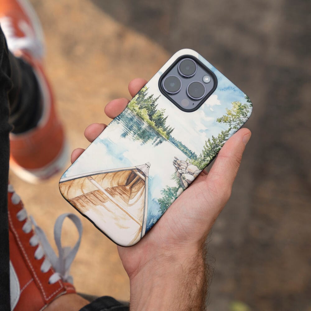 06 - Boundary Waters Minnesota Phone Case - Male Hand.jpg 06 - Boundary Waters Minnesota Phone Case - Male Hand.jpg