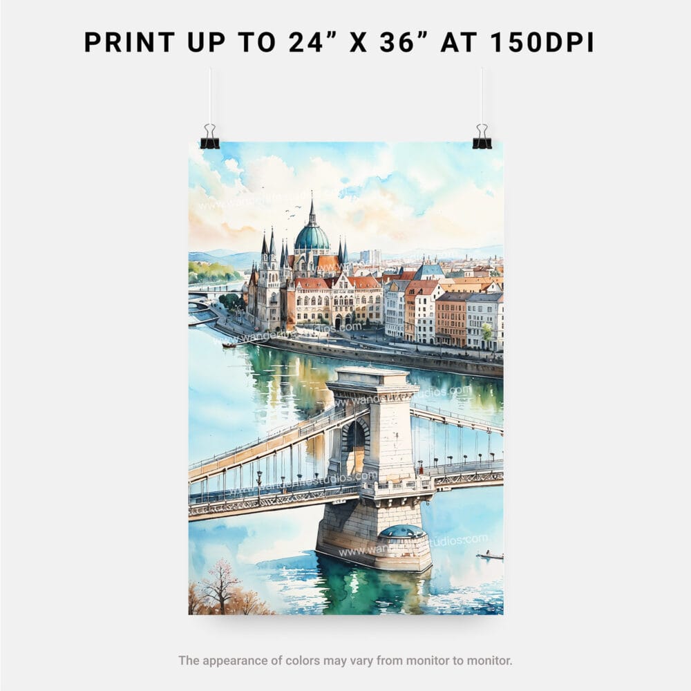 06 - Budapest Hungary Watercolor Art - Digital Downloads - Print Size.jpg 06 - Budapest Hungary Watercolor Art - Digital Downloads - Print Size.jpg
