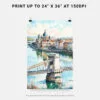 06 - Budapest Hungary Watercolor Art - Digital Downloads - Print Size.jpg