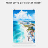06 - Cancun Mexico Watercolor Art - Digital Downloads - Print Size.jpg