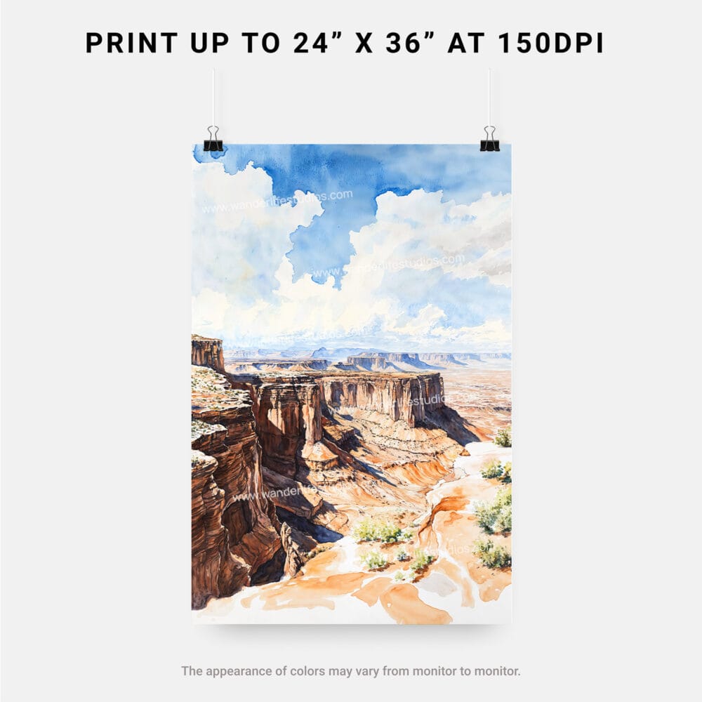 06 - Canyonlands National Park Watercolor Art - Digital Downloads - Print Size.jpg 06 - Canyonlands National Park Watercolor Art - Digital Downloads - Print Size.jpg