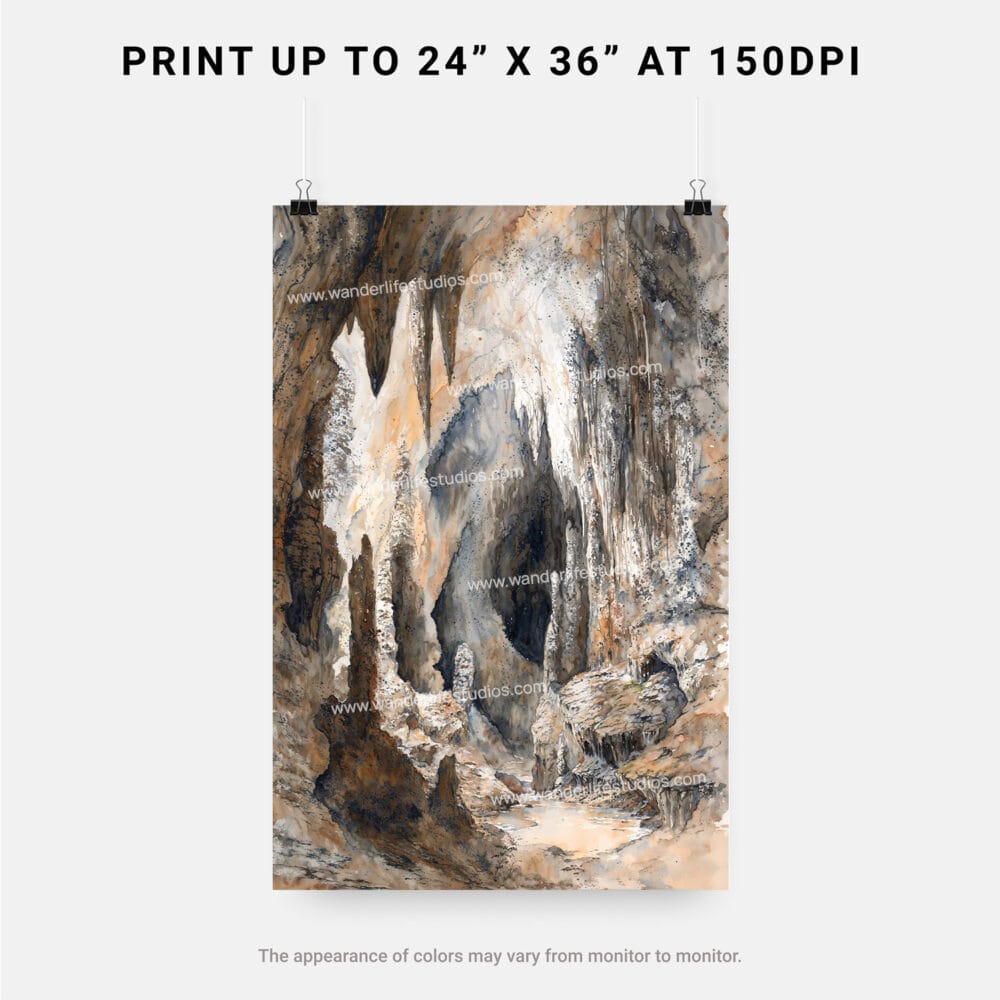 06 - Carlsbad Caverns Watercolor Art - Digital Downloads - Print Size.jpg 06 - Carlsbad Caverns Watercolor Art - Digital Downloads - Print Size.jpg