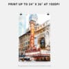 06 - Chicago Theater Watercolor Art - Digital Downloads - Print Size.jpg