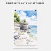06 - Door County Watercolor Art - Digital Downloads - Print Size.jpg