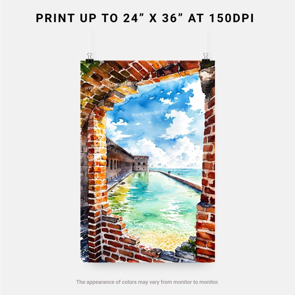 06 - Dry Tortugas National Park Watercolor Art - Digital Downloads - Print Size.jpg 06 - Dry Tortugas National Park Watercolor Art - Digital Downloads - Print Size.jpg