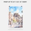 06 - Edinburgh watercolor Art - Digital Downloads - Print Size.jpg