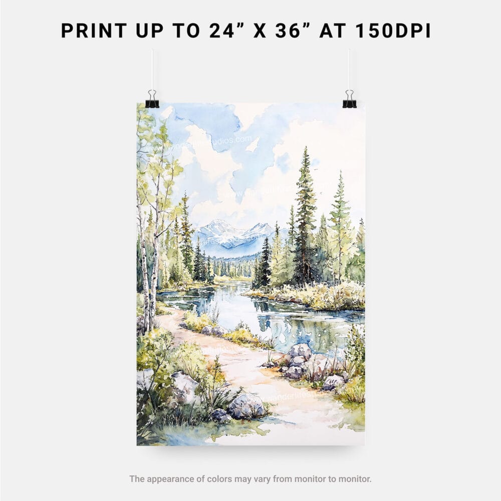 06 - Fairbanks Alaska Watercolor Art - Digital Downloads - Print Size.jpg 06 - Fairbanks Alaska Watercolor Art - Digital Downloads - Print Size.jpg