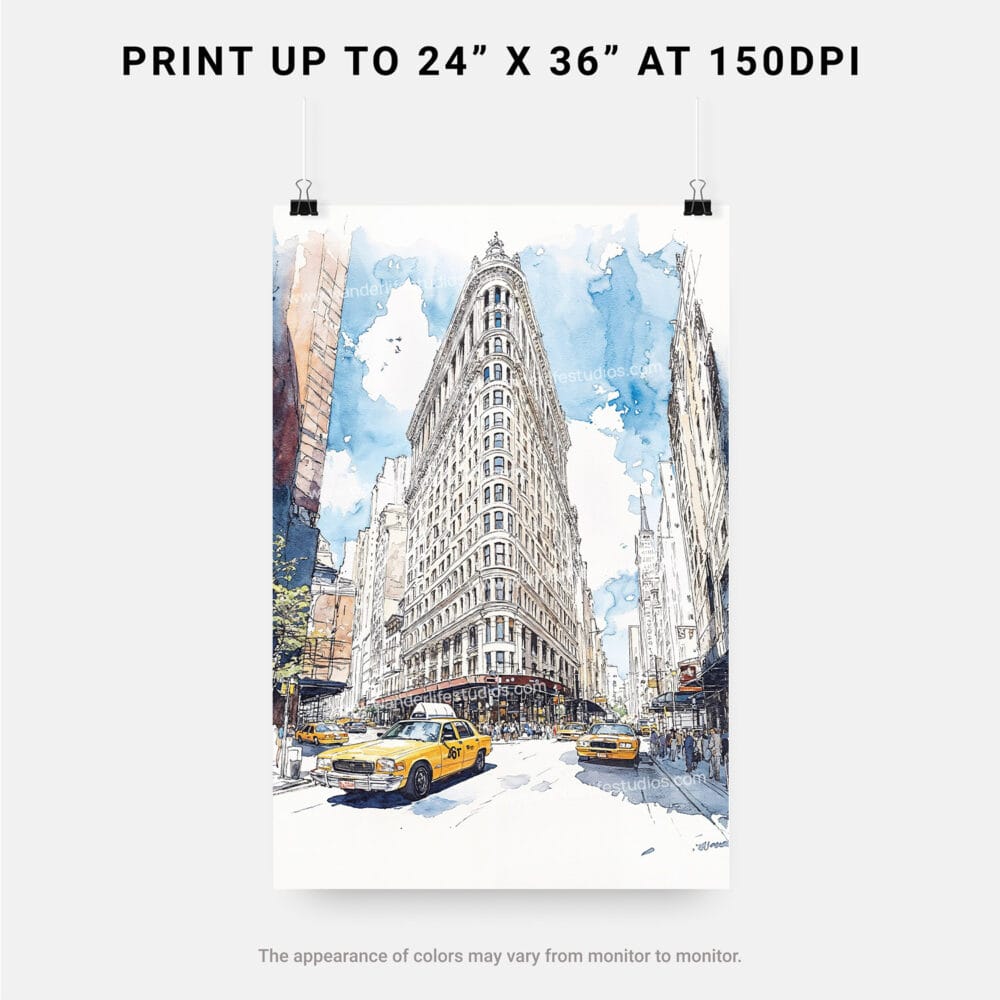 06 - Flatiron Watercolor Art - Digital Downloads - Print Size.jpg 06 - Flatiron Watercolor Art - Digital Downloads - Print Size.jpg