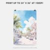 06 - Florida Key West Watercolor Art - Digital Downloads - Print Size.jpg