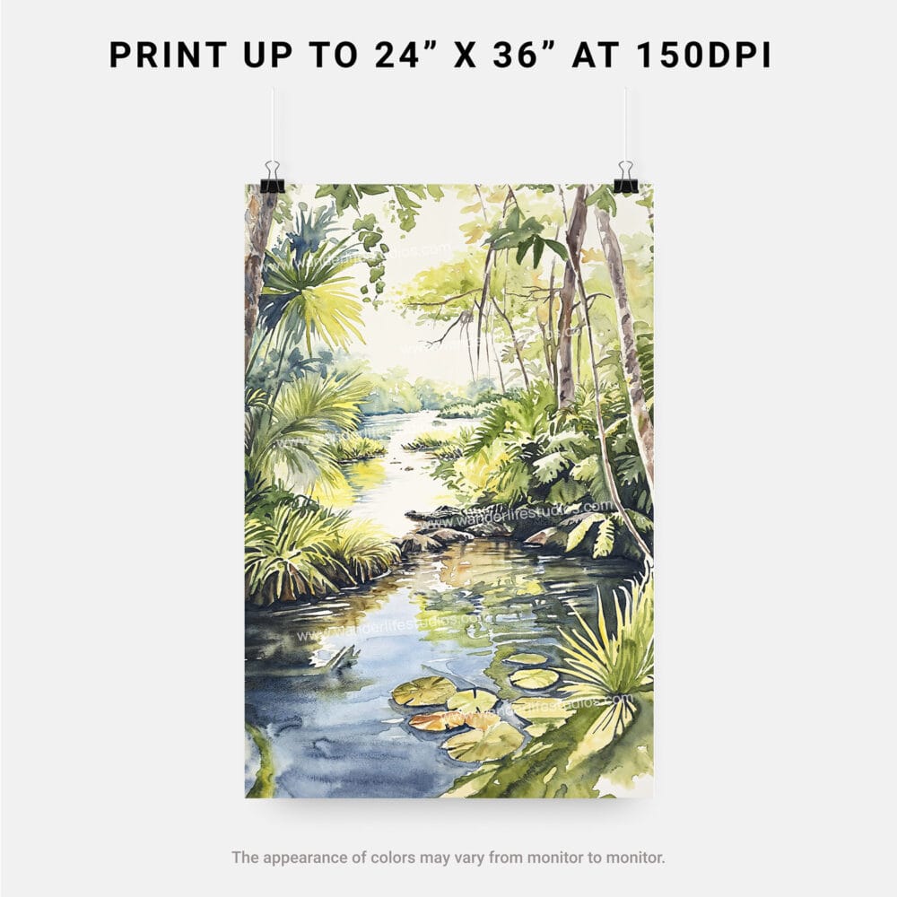 06 - Floride Everglades Watercolor 2 Art - Digital Downloads - Print Size.jpg 06 - Floride Everglades Watercolor 2 Art - Digital Downloads - Print Size.jpg