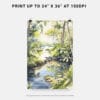06 - Floride Everglades Watercolor 2 Art - Digital Downloads - Print Size.jpg