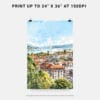 06 - Geneva Switzerland Watercolor Art - Digital Downloads - Print Size.jpg