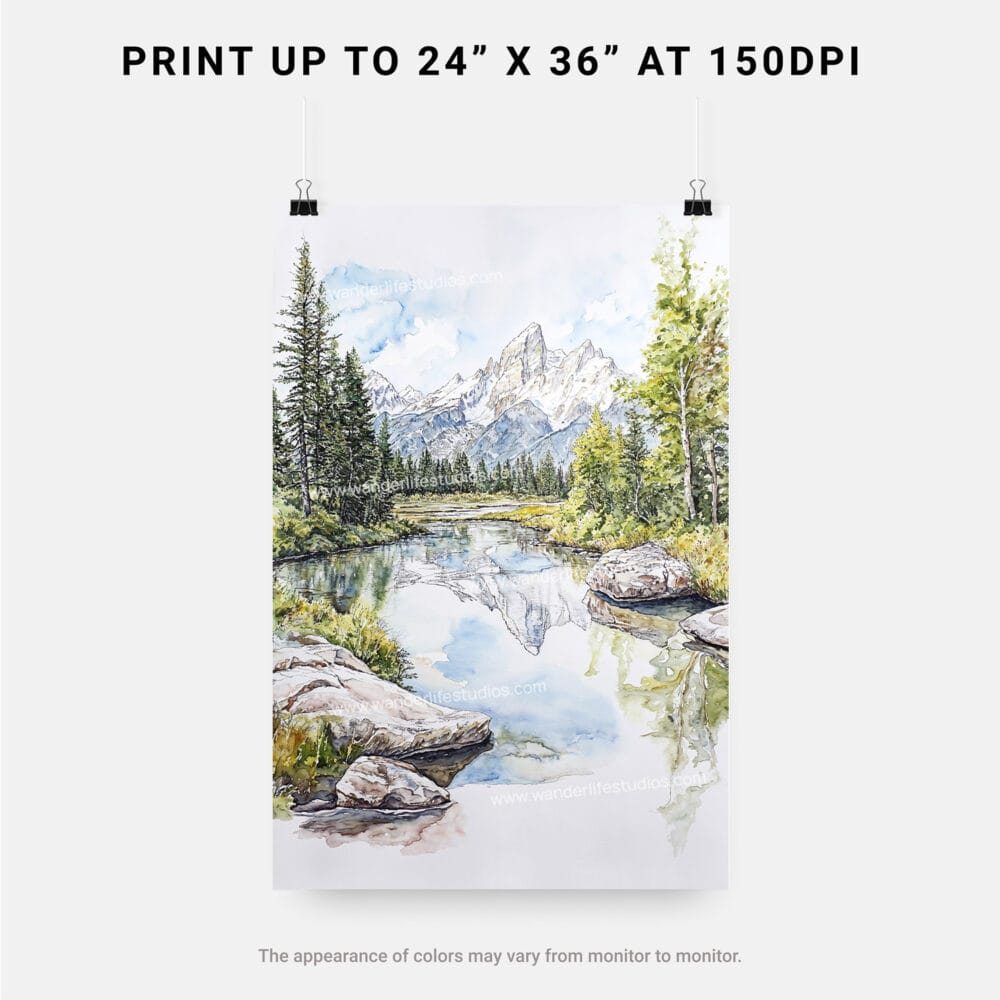 06 - Grand Teton National Park Watercolor Art - Digital Downloads - Print Size.jpg 06 - Grand Teton National Park Watercolor Art - Digital Downloads - Print Size.jpg