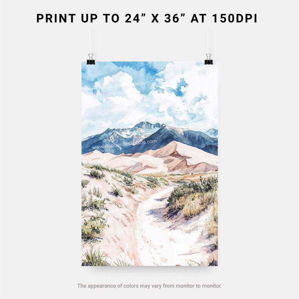 06 - Great Sand Dunes Watercolor Art - Digital Downloads - Print Size.jpg 06 - Great Sand Dunes Watercolor Art - Digital Downloads - Print Size.jpg