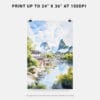 06 - Guilin China Watercolor Art - Digital Downloads - Print Size.jpg
