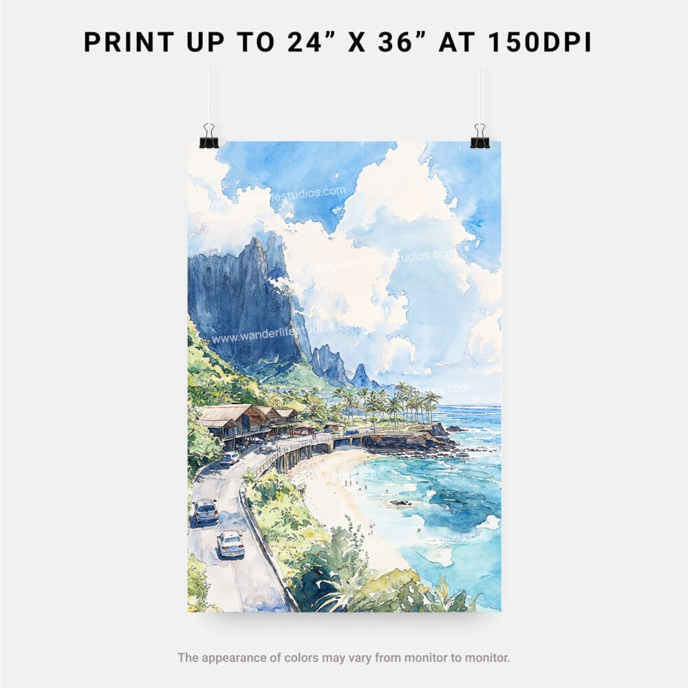 06 - Hawaii - Napali Watercolor Art - Digital Downloads - Print Size.jpg 06 - Hawaii - Napali Watercolor Art - Digital Downloads - Print Size.jpg
