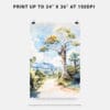 06 - Isalo National Park Watercolor Art - Digital Downloads - Print Size.jpg