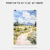06 - Jackson Hole watercolor Art - Digital Downloads - Print Size.jpg