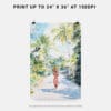 06 - Jamaica Watercolor Art - Digital Downloads - Print Size.jpg