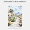 06 - Joshua Tree Watercolor Art - Digital Downloads - Print Size.jpg