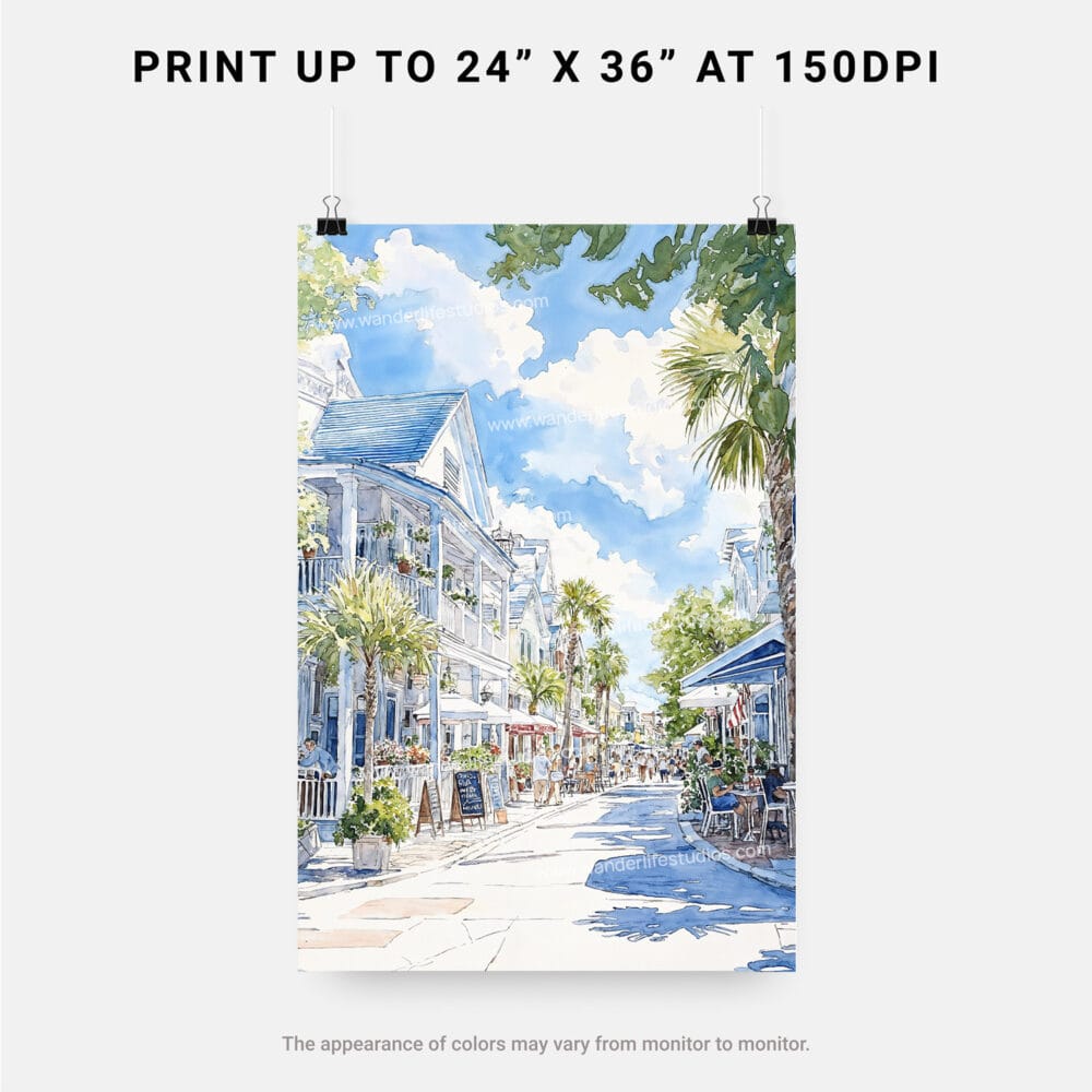 06 - Key West Florida Watercolor Art - Digital Downloads - Print Size.jpg 06 - Key West Florida Watercolor Art - Digital Downloads - Print Size.jpg