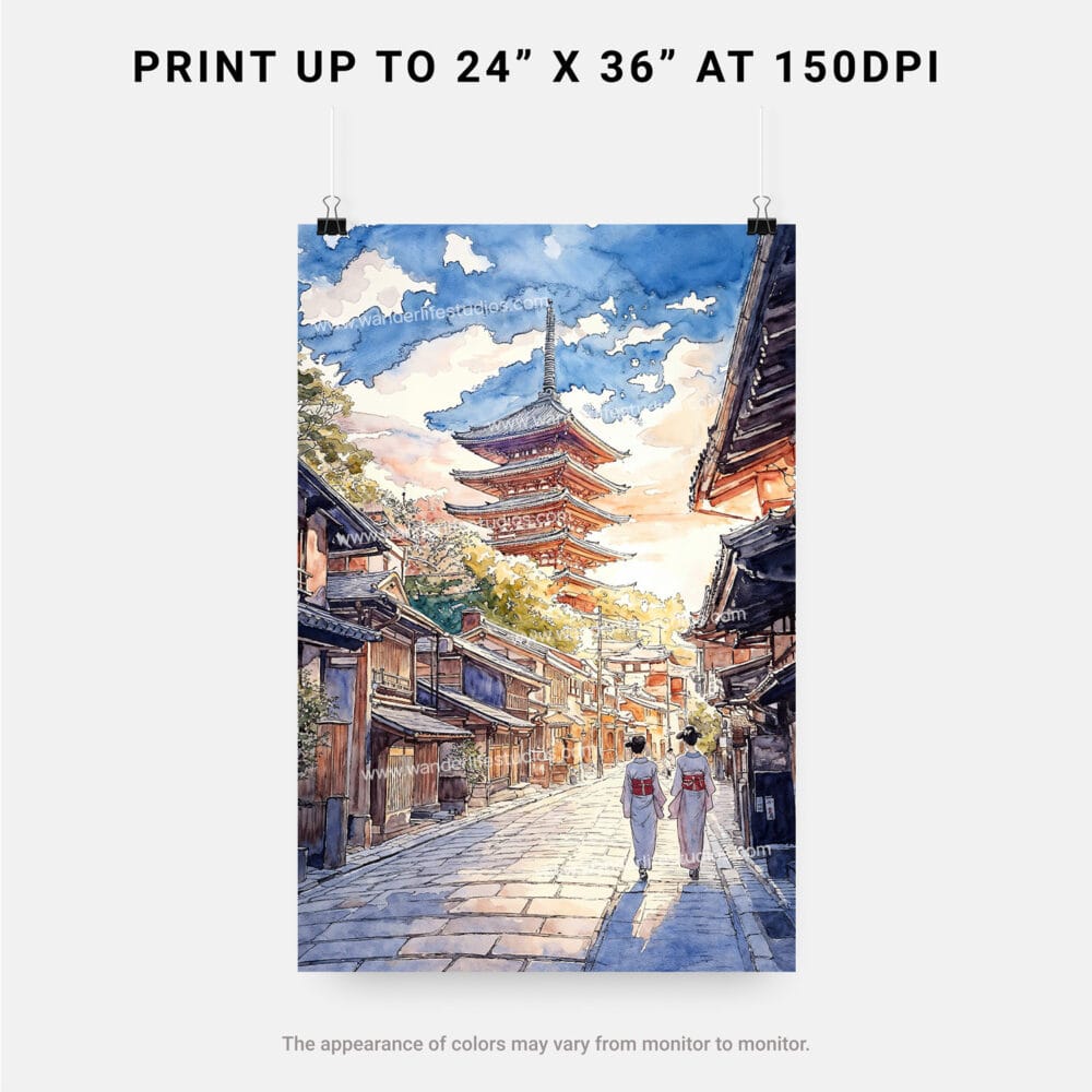 06 - Kyoto Pagoda Watercolor 1 Art - Digital Downloads - Print Size.jpg 06 - Kyoto Pagoda Watercolor 1 Art - Digital Downloads - Print Size.jpg