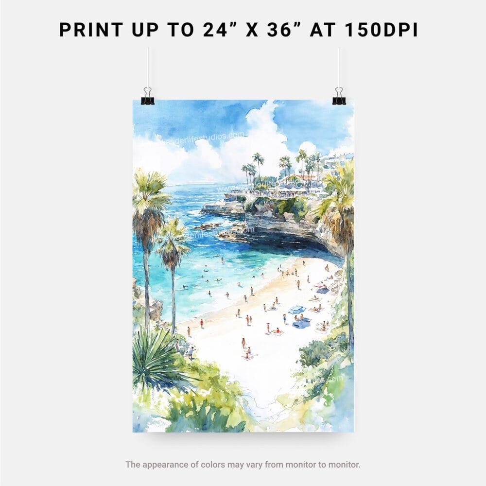06 - La Jolla Beach Watercolor Art - Digital Downloads - Print Size.jpg 06 - La Jolla Beach Watercolor Art - Digital Downloads - Print Size.jpg