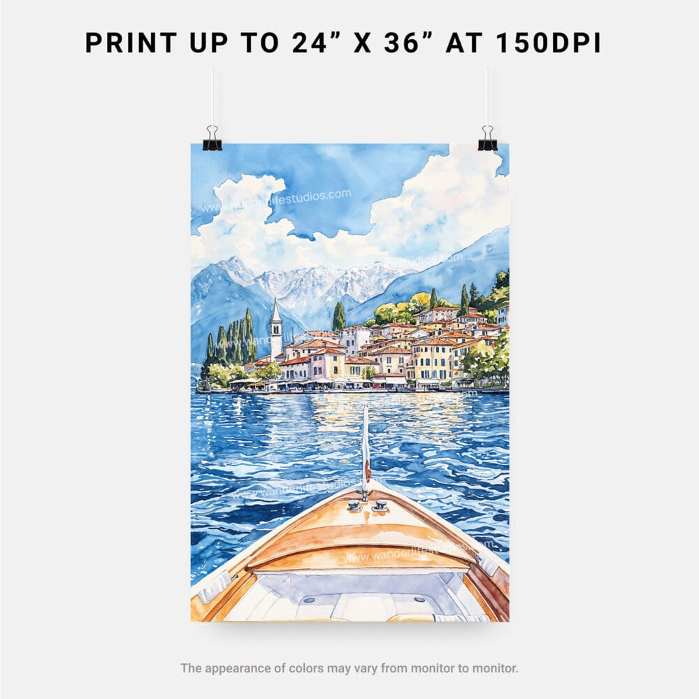 06 - Lake Como Boat View Watercolor Art - Digital Downloads - Print Size.jpg 06 - Lake Como Boat View Watercolor Art - Digital Downloads - Print Size.jpg