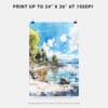 06 - Lake Windermere Watercolor 1 Art - Digital Downloads - Print Size.jpg