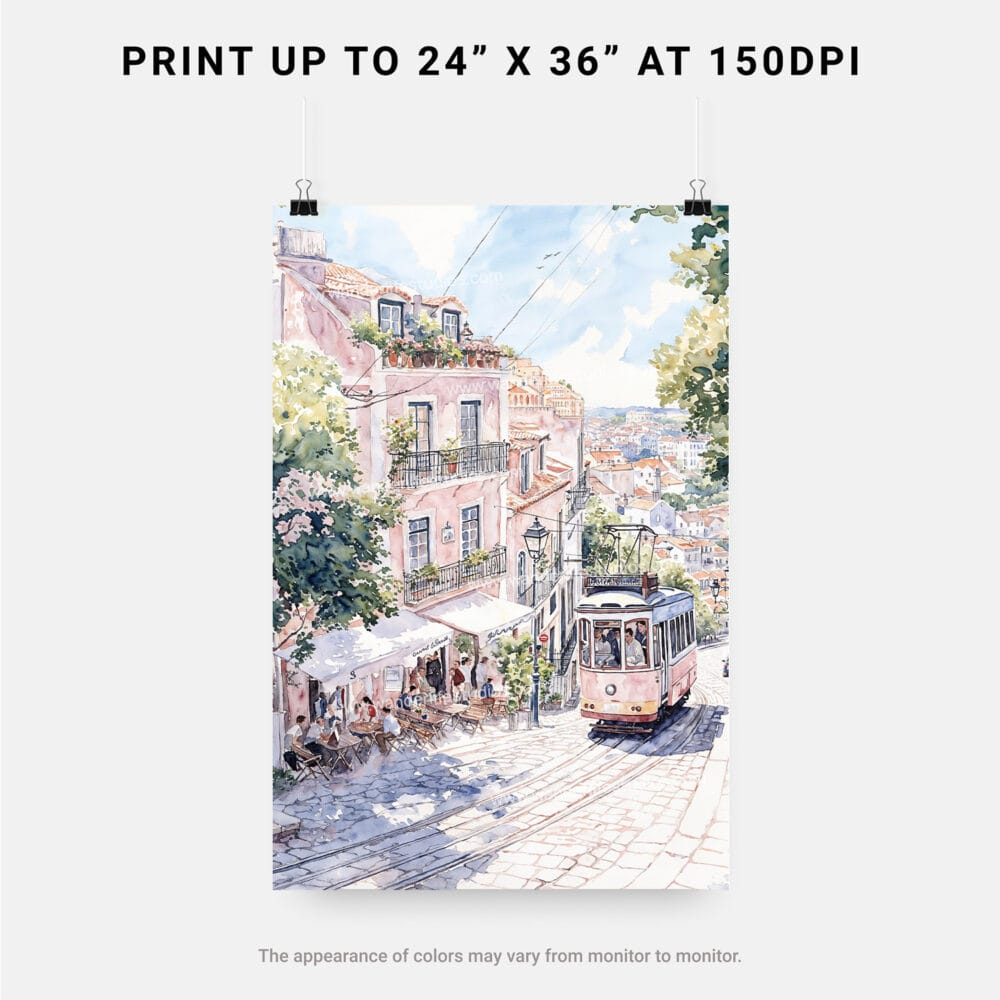 06 - Lisbon 1 Watercolor Art - Digital Downloads - Print Size.jpg 06 - Lisbon 1 Watercolor Art - Digital Downloads - Print Size.jpg