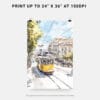 06 - Lisbon 2Watercolor Art - Digital Downloads - Print Size.jpg