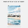 06 - Los Angeles Waterfront Homes Watercolor Art - Digital Downloads - Print Size.jpg