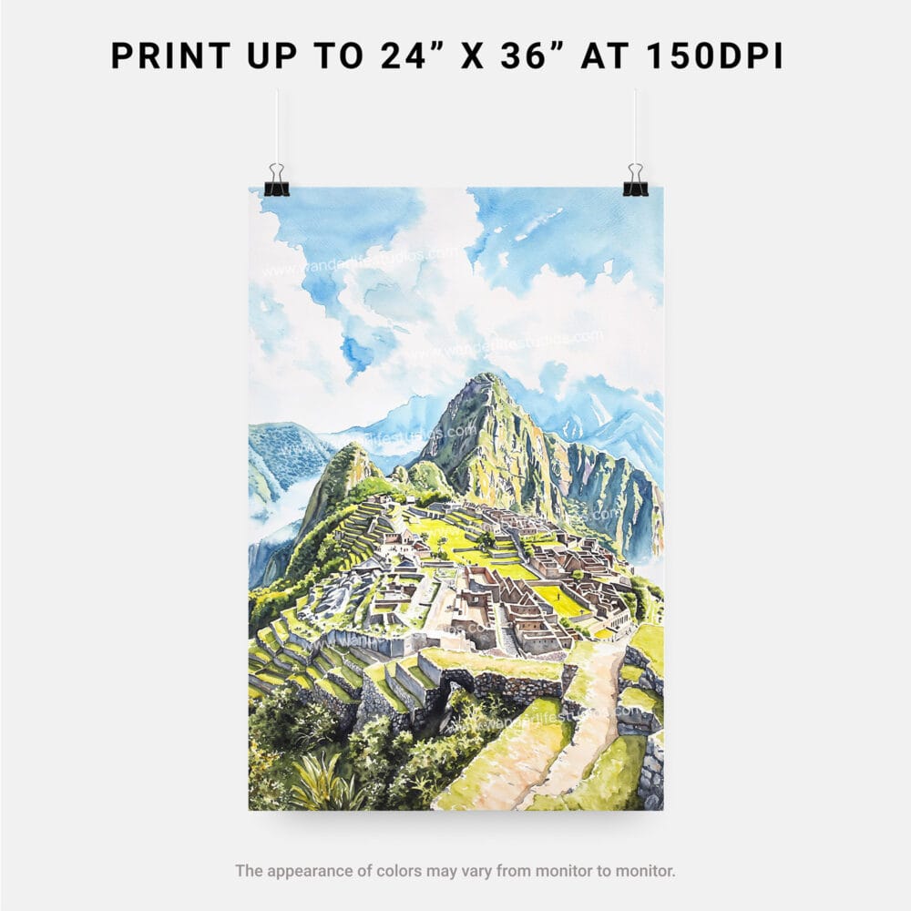 06 - Machu Picchu Watercolor Art - Digital Downloads - Print Size.jpg 06 - Machu Picchu Watercolor Art - Digital Downloads - Print Size.jpg
