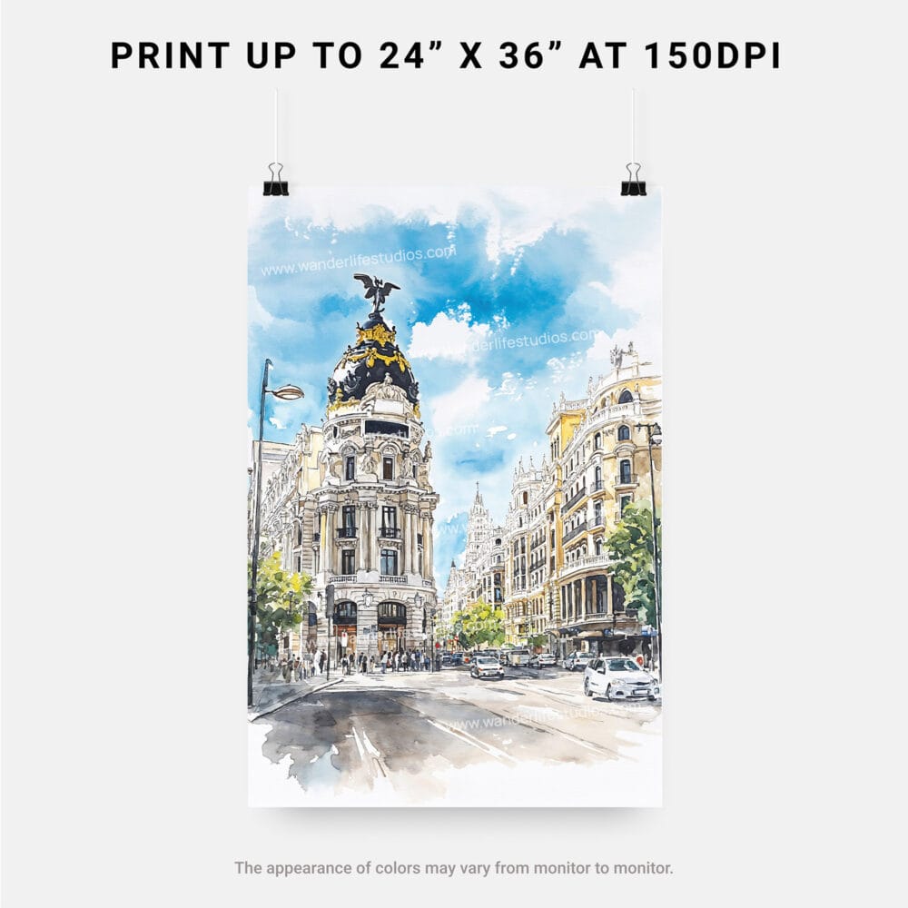 06 - Madrid Watercolor Art - Digital Downloads - Print Size.jpg 06 - Madrid Watercolor Art - Digital Downloads - Print Size.jpg