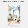 06 - Marrakesh Watercolor Art - Digital Downloads - Print Size.jpg