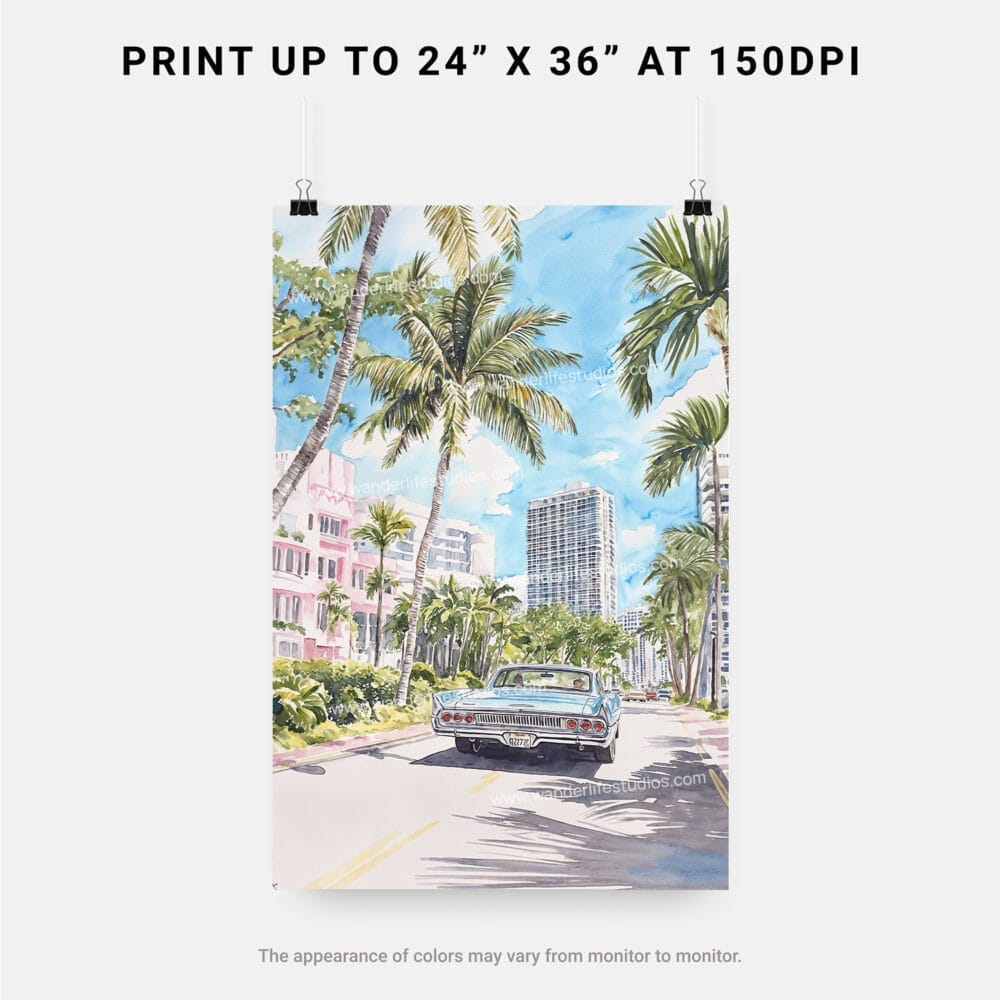 06 - Miami Watercolor Art - Digital Downloads - Print Size.jpg 06 - Miami Watercolor Art - Digital Downloads - Print Size.jpg