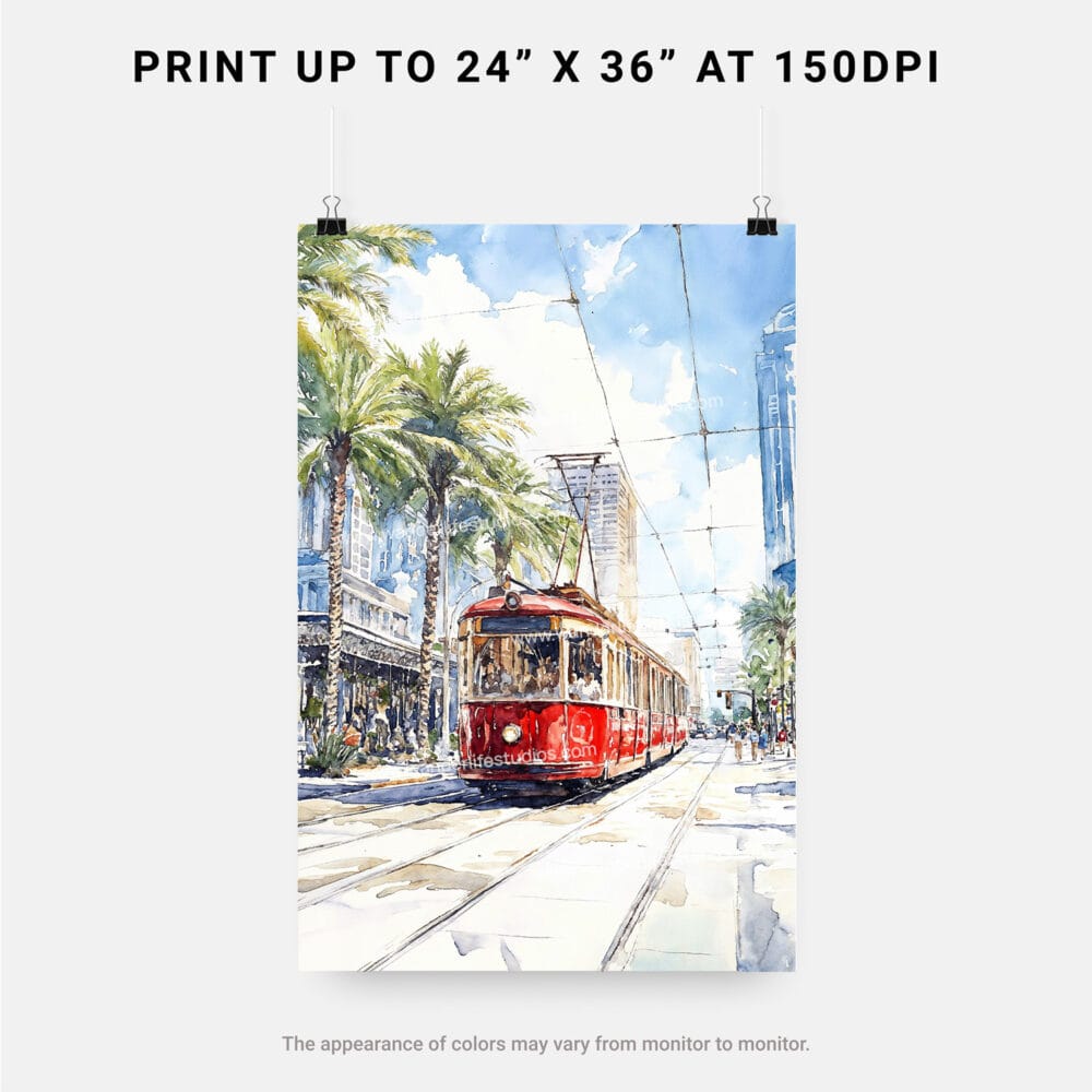 06 - New Orleans Canal Street Watercolor Art - Digital Downloads - Print Size.jpg 06 - New Orleans Canal Street Watercolor Art - Digital Downloads - Print Size.jpg