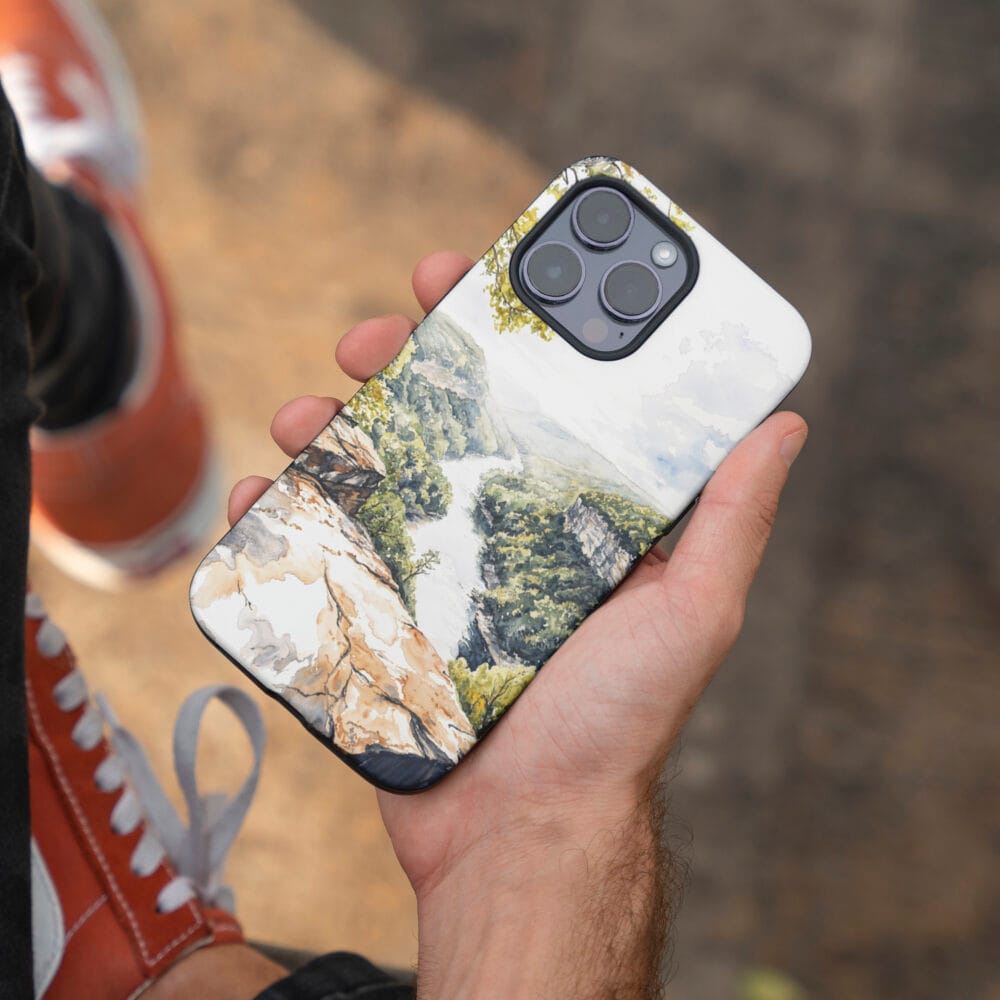 06 - New River Gorge Phone Case - Male Hand.jpg 06 - New River Gorge Phone Case - Male Hand.jpg