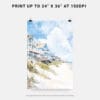 06 - Outer Banks Cottage Watercolor Art - Digital Downloads - Print Size.jpg