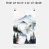 06 - Pacific Northwest Watercolor Art - Digital Downloads - Print Size.jpg
